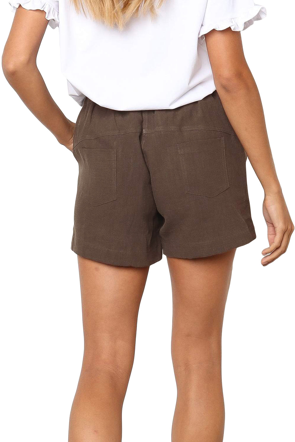 Khaki Faylin Shorts